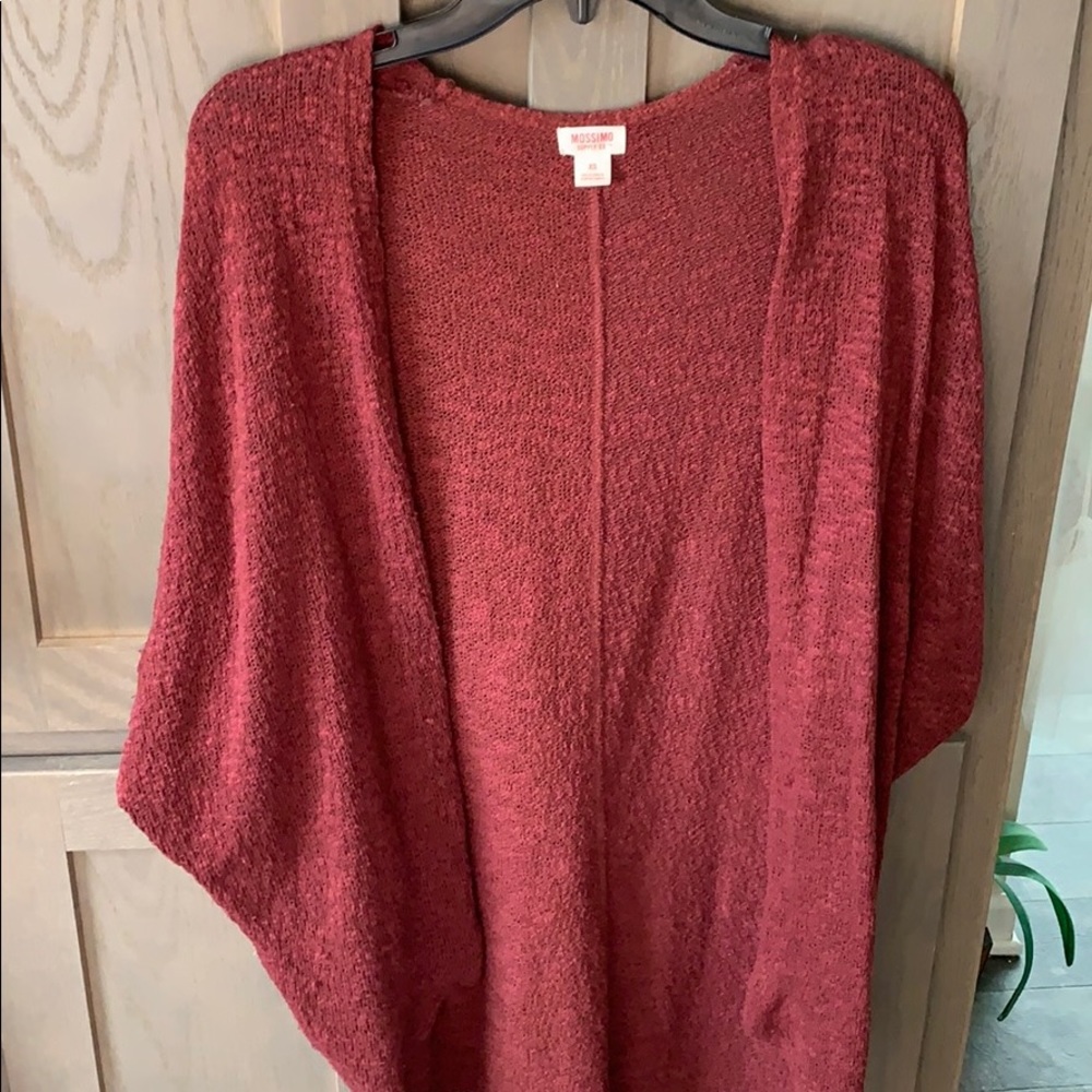 Short sleeve cardigan
